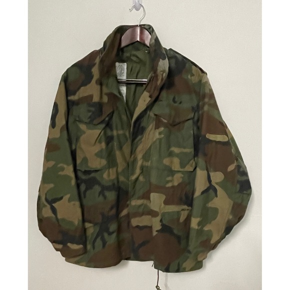 So-Sew Styles Other - Vintage US Military M65 Jacket Woodland Camo Small Short 1983 So-Sew Styles